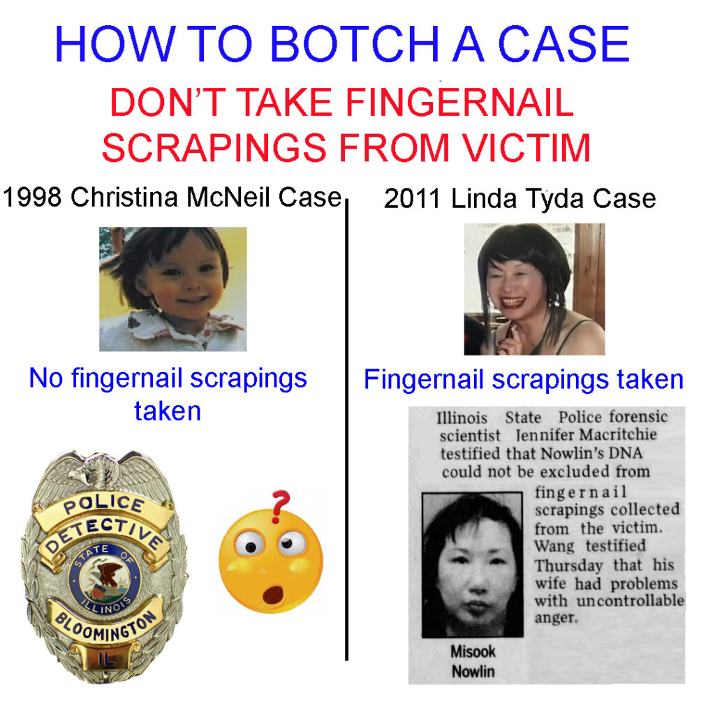 How to botch a case investigation